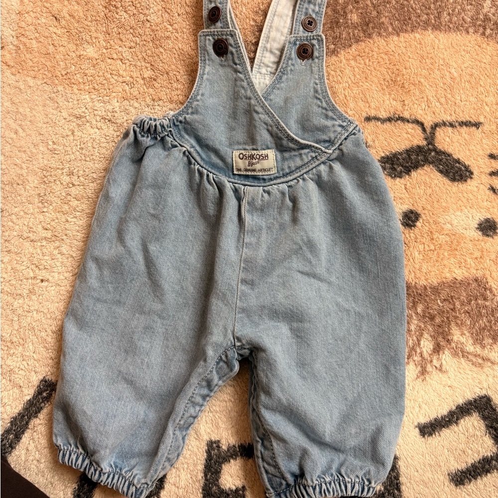 NWOT Oshkosh soft denim overalls